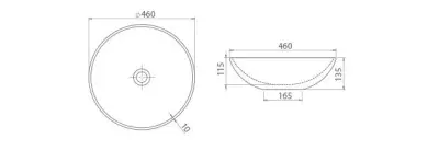 LAVABO ZERO FI46 71600