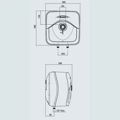 BOJLER ARISTON ANDRIS 10/3 VM