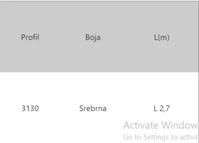 LAJ STEPENIŠNA 3130 SR.MAT2,7m