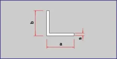 LAJ PVC L 30X30 2,7m