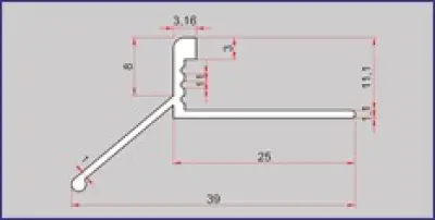 LAJ OKAPNICA P10-00 2,7m