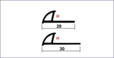 LAJ PVC 10mm 218 ROZA