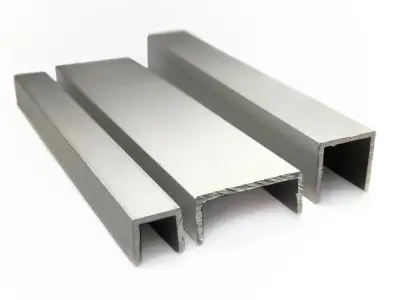 LAJ U-PROFIL 6mm SR.MAT 3m