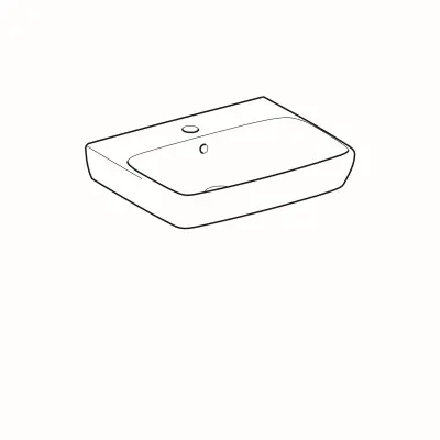 LAVABO SELNOVA SQUARE 55CM