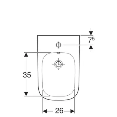 BIDE KONZOLNI SMYLE SQUARE