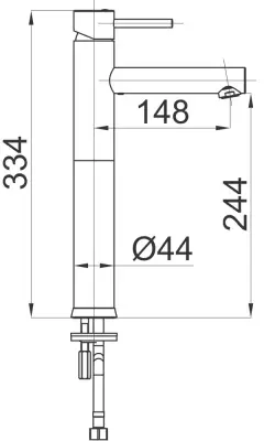 FRESH BAT.LAVABO VISOKA 00048
