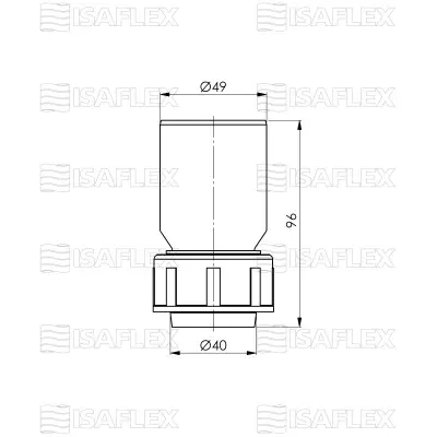 ISAFLEX REDUKCIJA VODOKOT.2251
