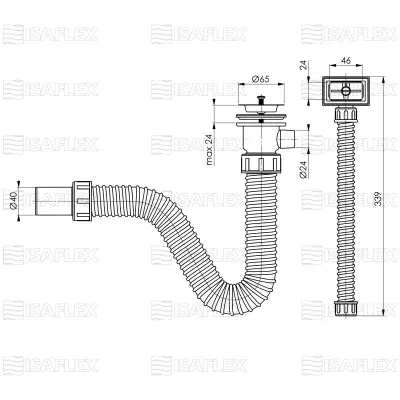 ISAFLEX SIFON SUD.PREL.65 2204