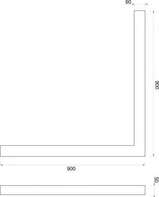 POSTOLJE ZA TUŠ KAB.C-10-9090W