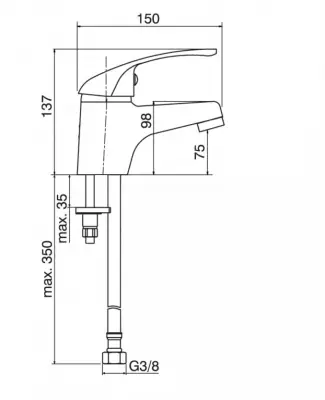 STANDARD BAT.LAVABO 6885