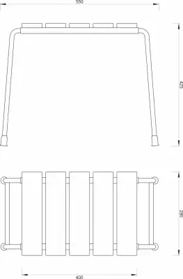 STOLICA ZA TUŠ KAB.BAMB.MIS-05