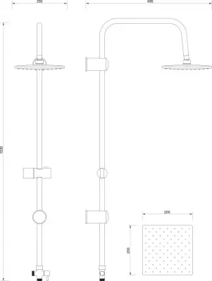 USPONSKI TUŠ MUT-361
