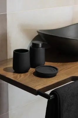 M BM7803 DRŽAČ SAPUNA CRNI MAT