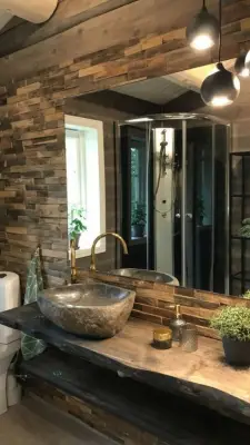 LAVABO RIVER STONE RSG1 44X43