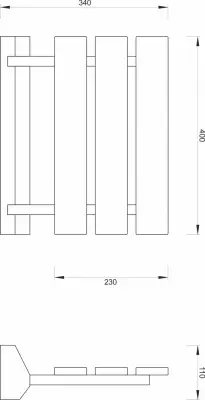 STOLICA ZA TUŠ KAB.BELA MIS-01