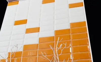 NARANJA BISELADO BRIL.10X20 1