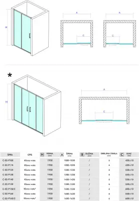 PARAVAN C-02-P150 150X195 6mm