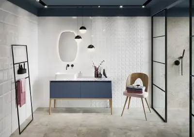 MONOBLOCK WHITE GLOSSY 20X20 1