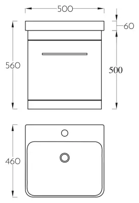 ORMARIĆ LUXOR 50V DD 0744