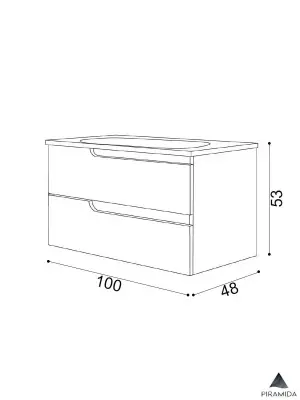 ORMARIĆ EURIDIKA 100H