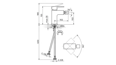 QUADRO BAT.BIDE JQ39101
