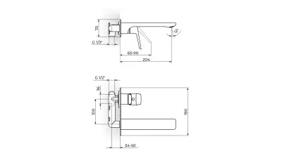 STOLZ BAT.LAVABO UGRADNA131401
