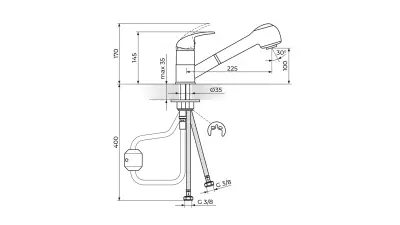 KING BAT.SUDO.IZVL.TUŠ J385001