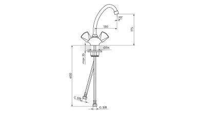 KLASIK BAT.SUDOP.130mm K23013