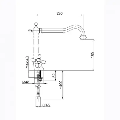 RUB CROSS V-33 BAT.SUD. V8L196