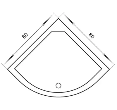 TUŠ KADA LARA R-80 LUX