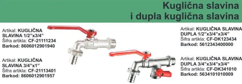 SLAVINA KUGLIČNA 1/2 CALDO