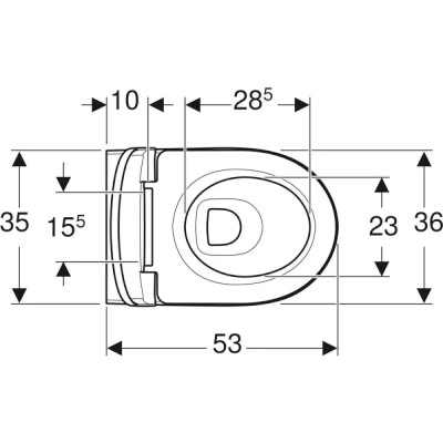 WC ŠOLJA KONZ+DAS SELNOVA SQ.P