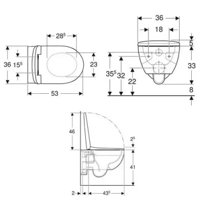 WC ŠOLJA KONZ+DASKA SELNOVA P.