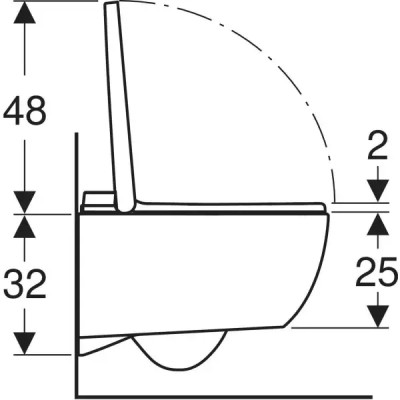 WC ŠOLJA KONZ.ALBA AQUACLEAN