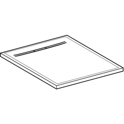 TUŠ KADA SESTRA 80x80 SIVA