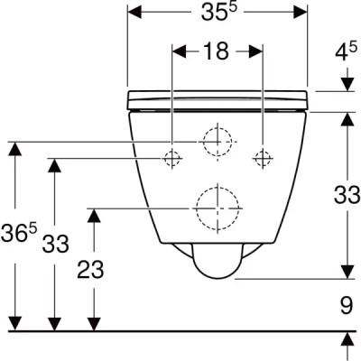 WC ŠOLJA KONZ.SMYLE SA BIDE F.