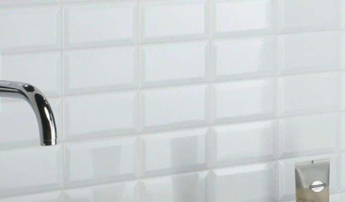 BISELADO BLANCO BRIL.10X20 0,6