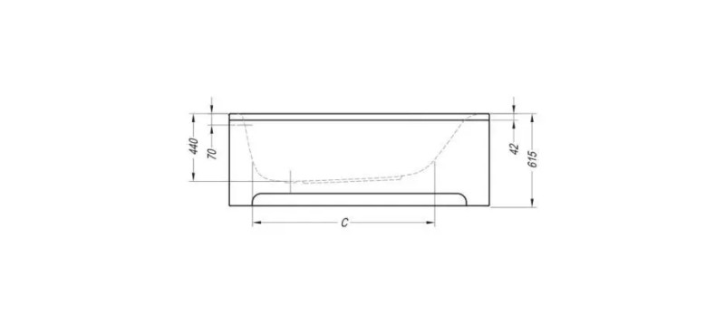KADA EVELIN 170X70 SOLO 593340