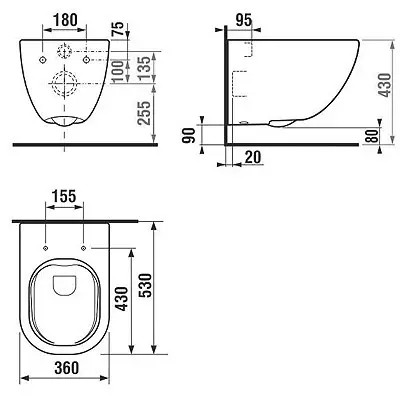 WC ŠOLJA KONZ.JIKA MIO-NEW