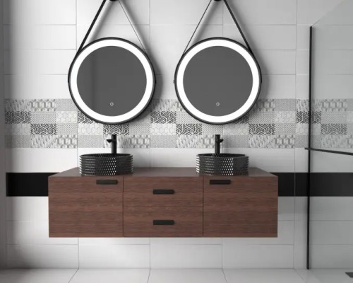 LAVABO C-15-002 CRNI FI400X125