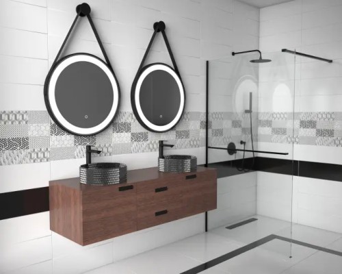 LAVABO C-15-002 CRNI FI400X125