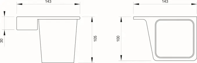 M C-03-101B DRŽAČ ČAŠE