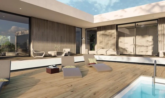 PADOUK BEIGE RETT 20X120 1,20