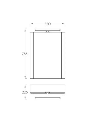 ORMARIĆ SOFT 55 GD 0837