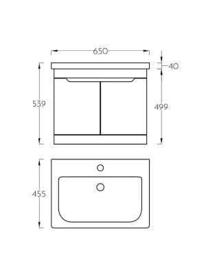 ORMARIĆ SOFT 65V DD 0838