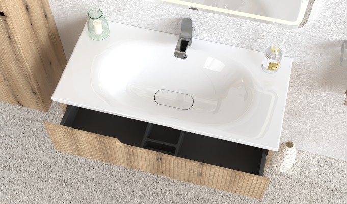 ORMARIĆ EURIDIKA 100H PIN0/OAK