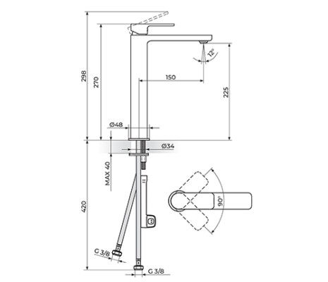 S2 BAT.LAVABO VISOKA 230109