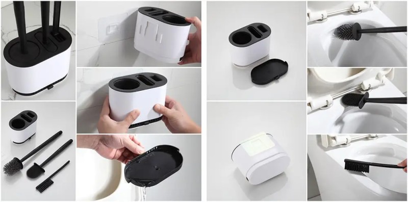 WC ČETKA PVC TRODELNA 35WT001B