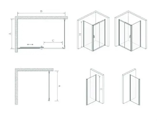 PARAVAN KAYRA 100X200cm 6mm