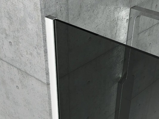 PAR.WALK IN 90x200cm 8mm FUME